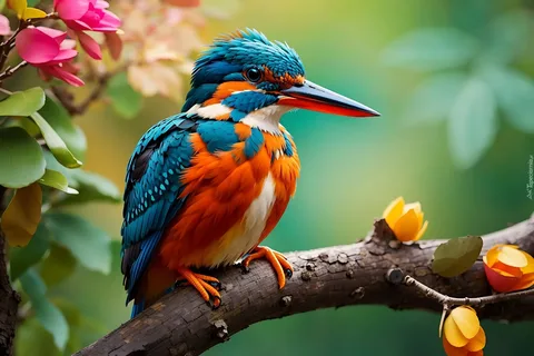 Beautiful king Fisher